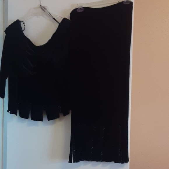 MSK Black Midi Skirt - Picture 5 of 6